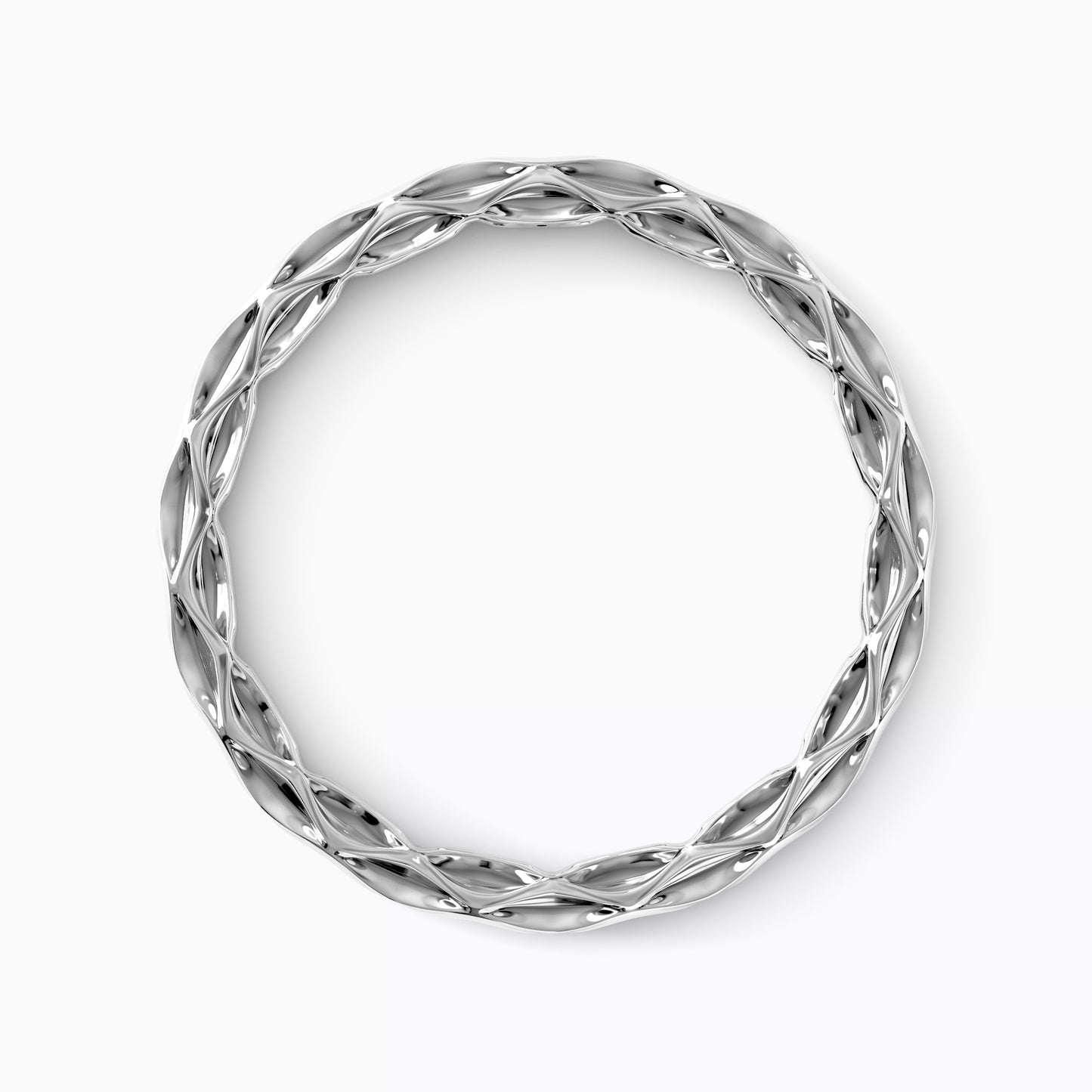 Willow Bracelet in Platinum with Diamonds