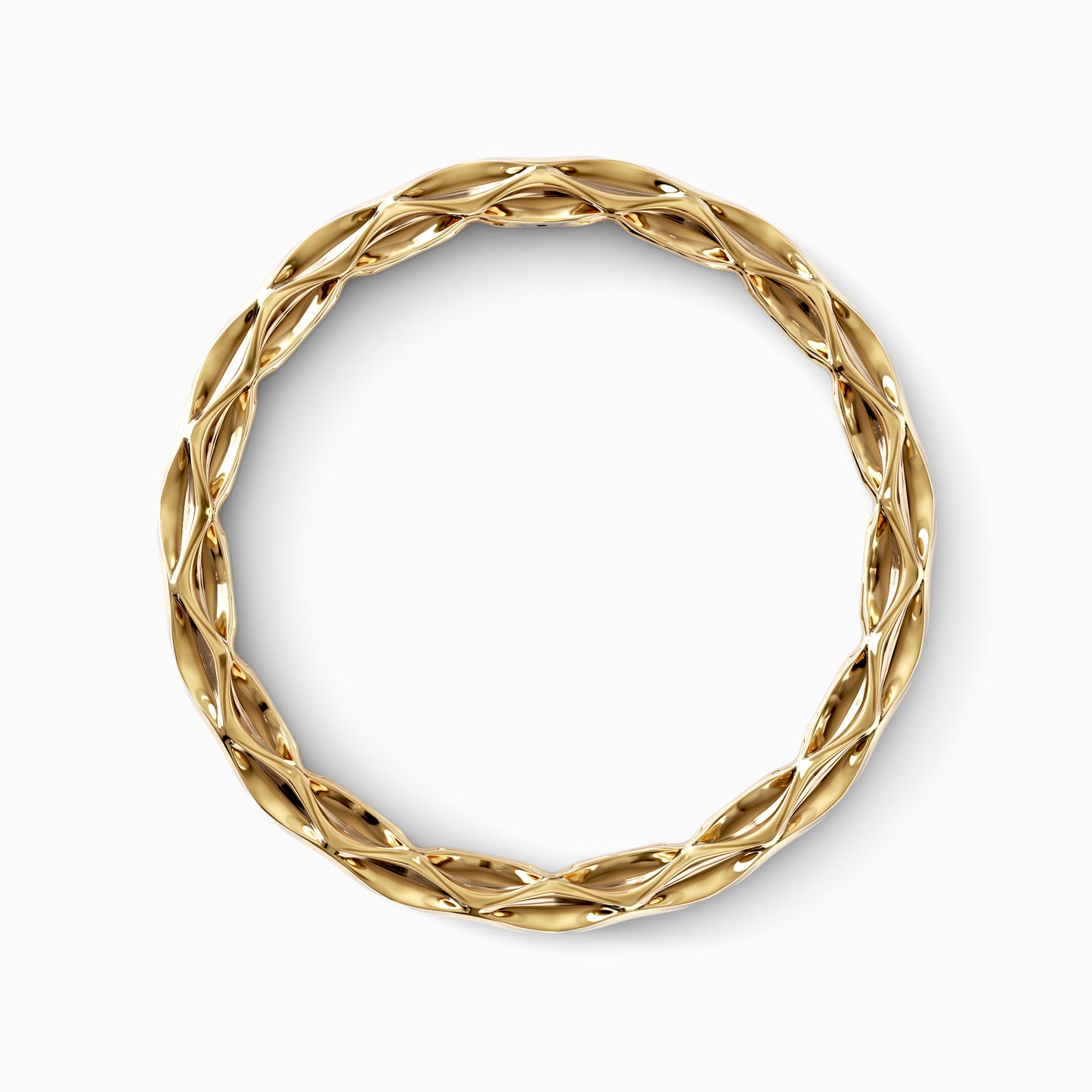 Willow Bracelet in 18 Karat Gold with Diamonds