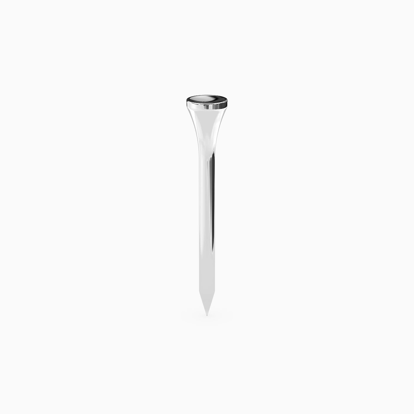 Golf Tee Pin in Sterling Silver