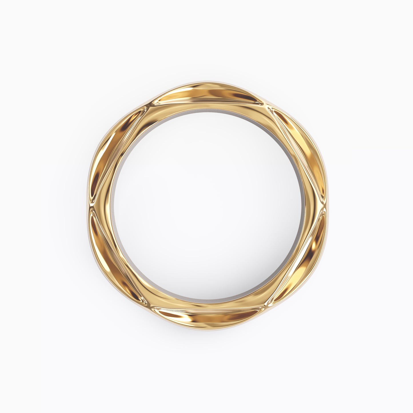 Willow Ring in 18 Karat Gold with Diamonds