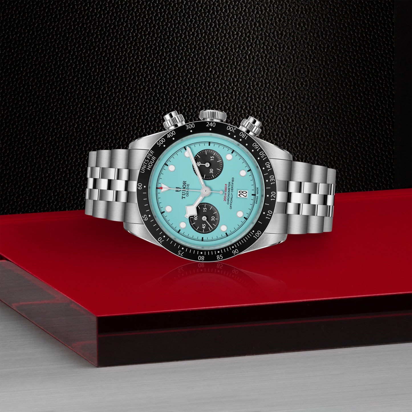 Black Bay Chrono "Flamingo Blue" M79360N-0024