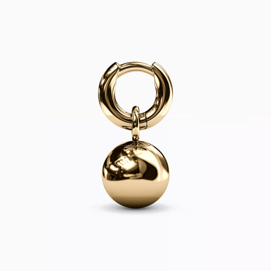 Detachable Ball Charm in 14K Gold