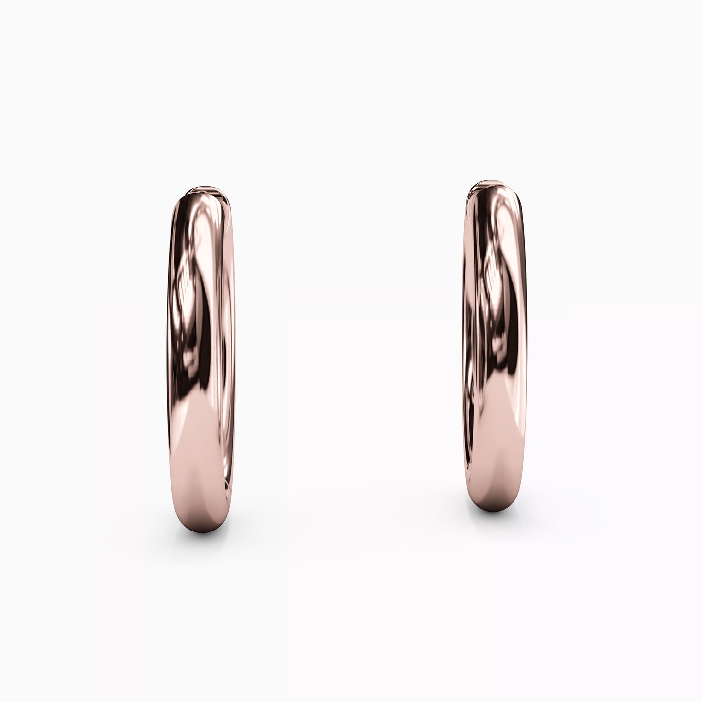 Essential Huggie Hoop Earrings in 14K Gold