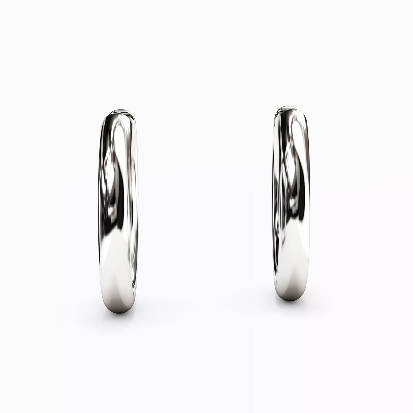 Men's Hoop Earrings in 14K Gold
