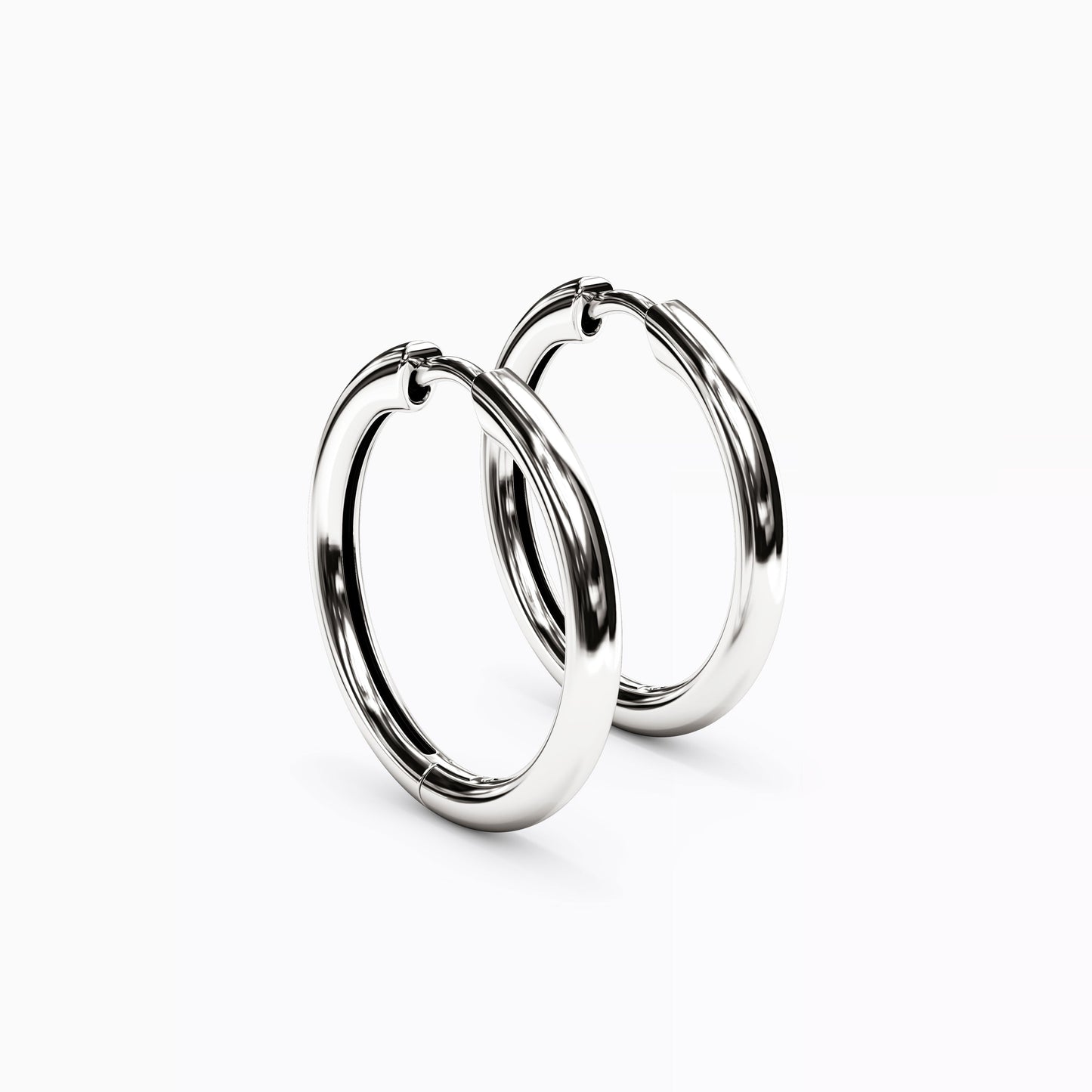 Essential Huggie Hoop Earrings in 14K Gold