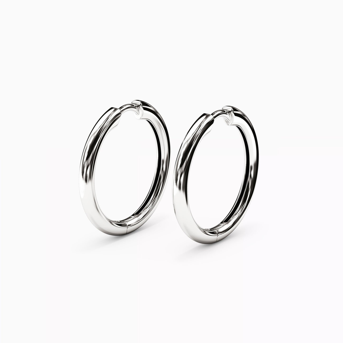 Essential Huggie Hoop Earrings in 14K Gold
