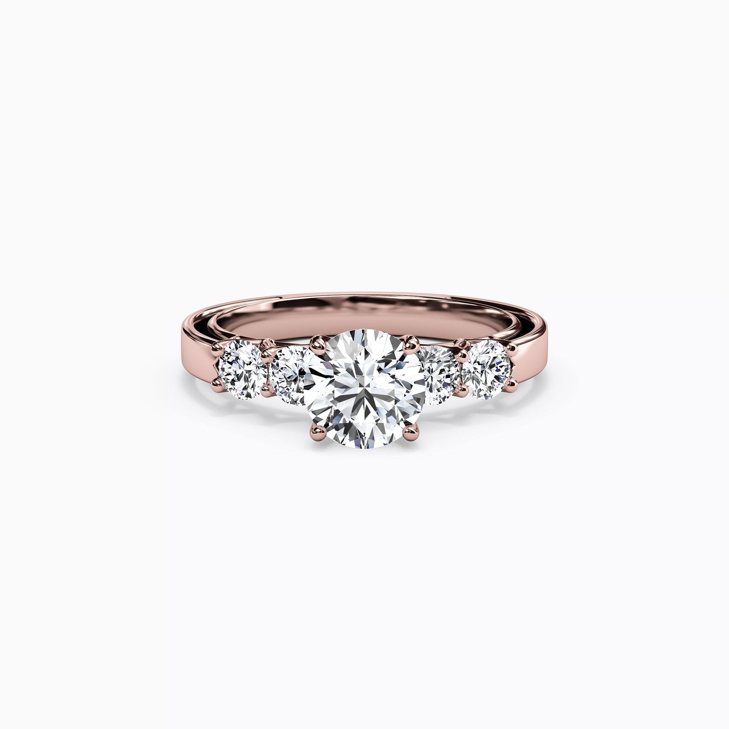 Jubilee 5-Stones Engagement Ring in 18K Gold