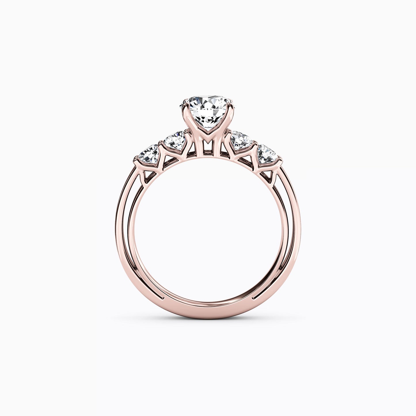 Jubilee 5-Stones Engagement Ring in 18K Gold