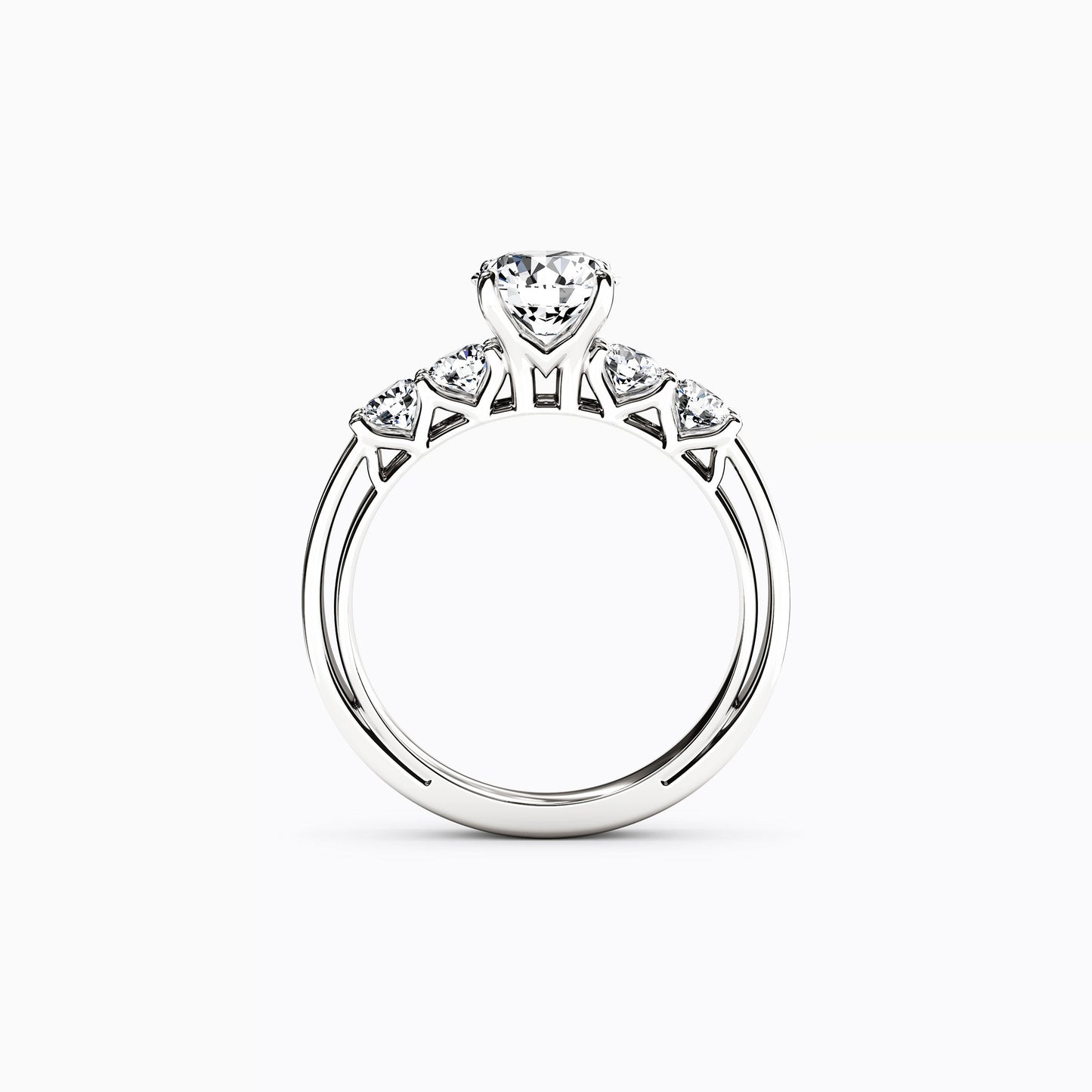 Jubilee 5-Stones Engagement Ring in 18K Gold