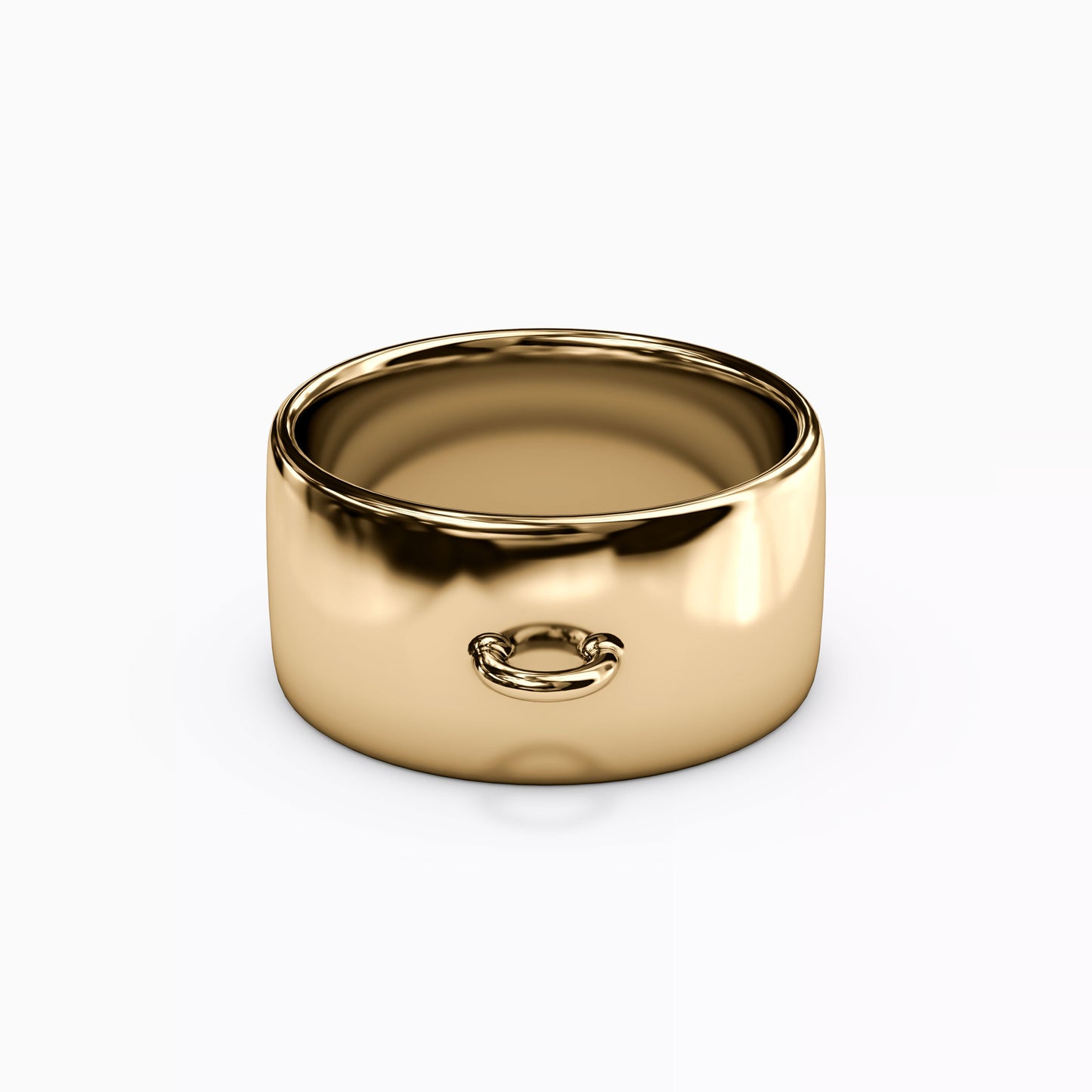 Wide Versatile Ring in 14K Gold