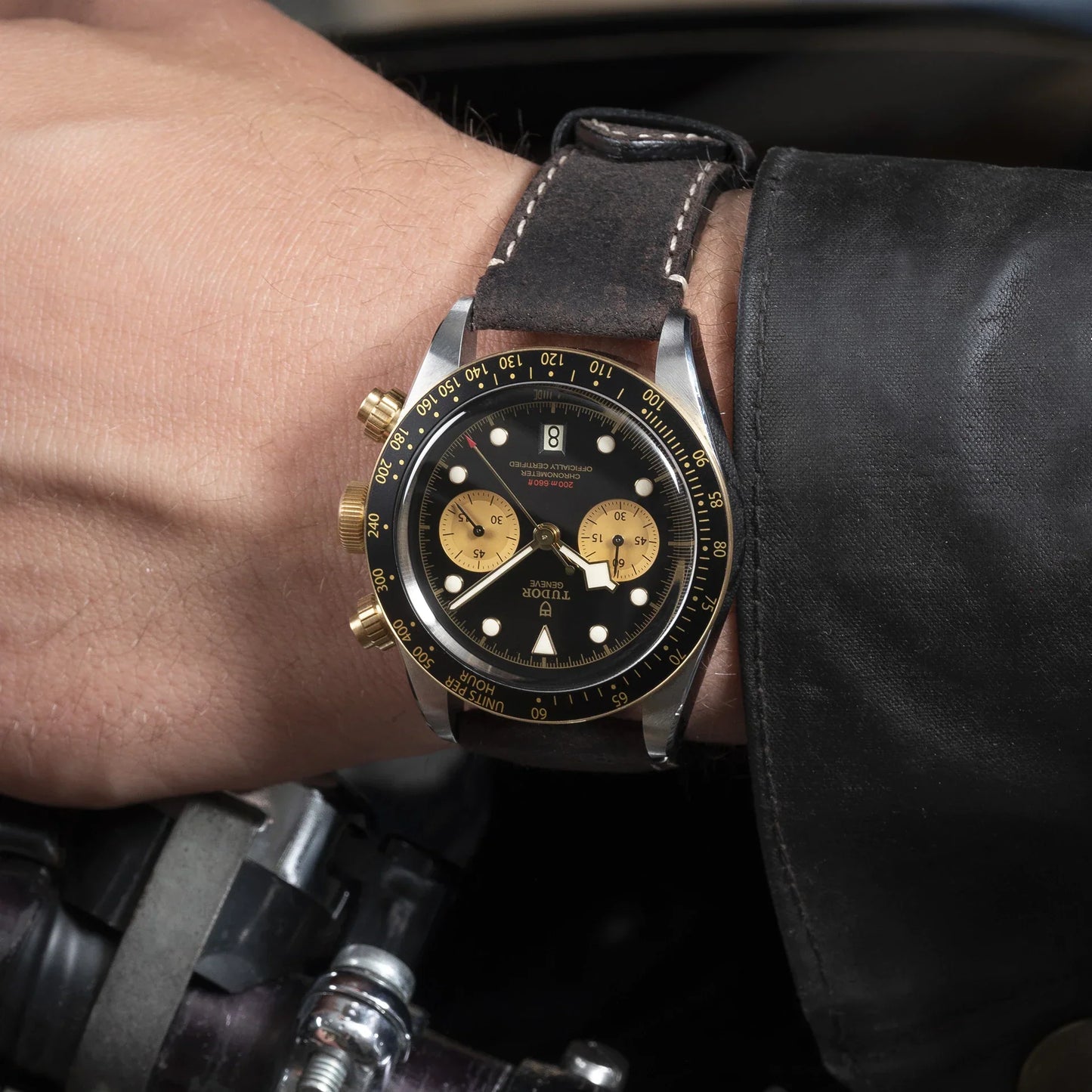 TUDOR BLACK BAY CHRONO S&G M79363N-0002