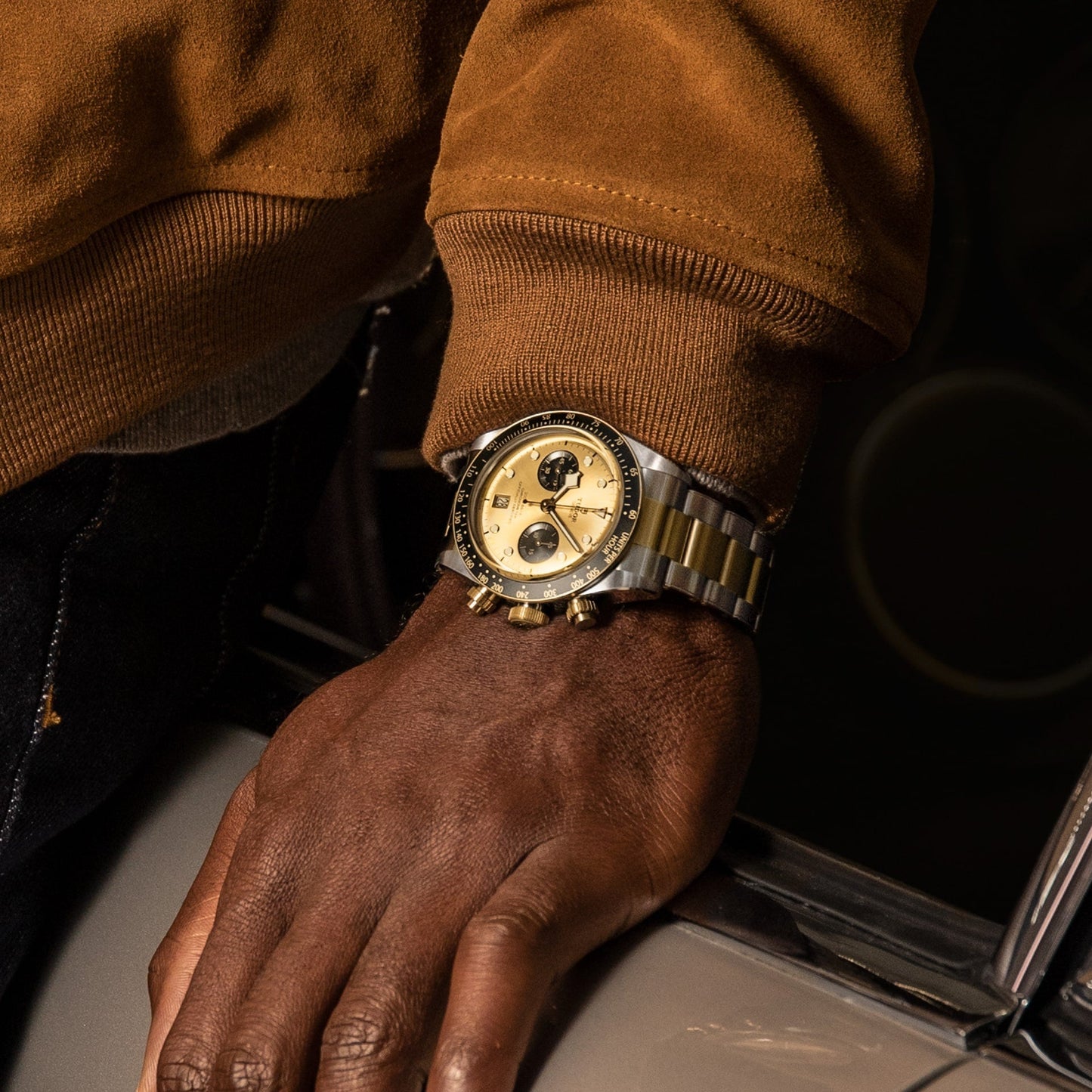 TUDOR BLACK BAY CHRONO S&G M79363N-0007