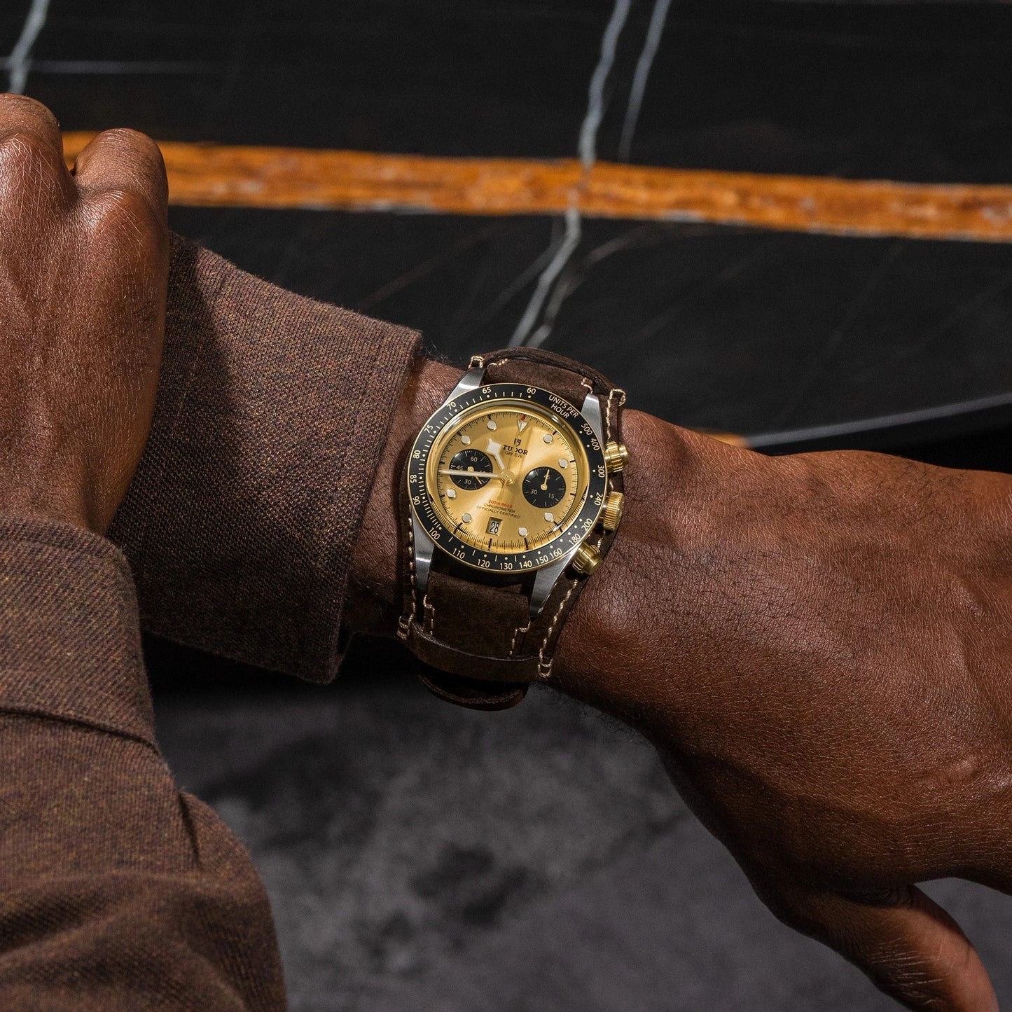 TUDOR BLACK BAY CHRONO S&G M79363N-0008