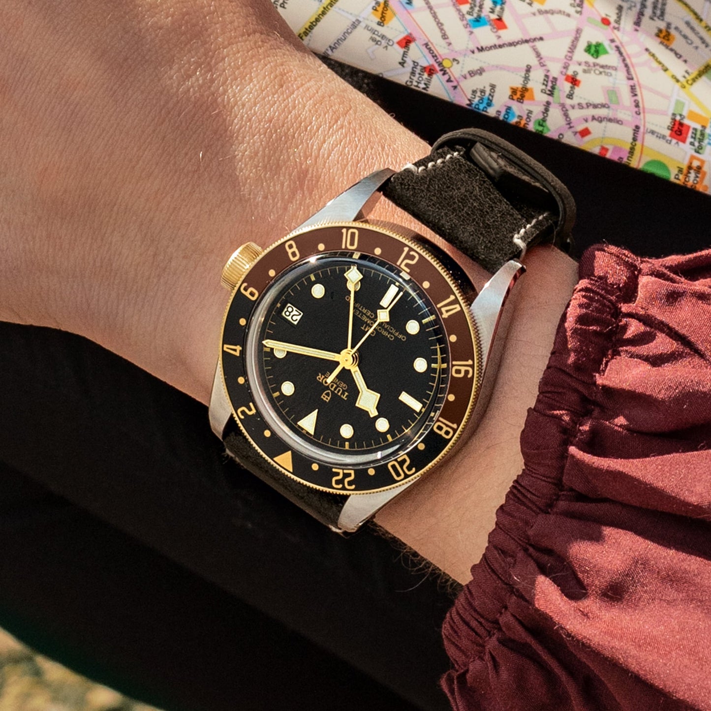 TUDOR BLACK BAY GMT S&G M79833MN-0003